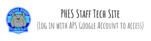 PHES Staff Tech Site Logo
