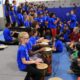 Spring Concert 2017 Chorus and drummers